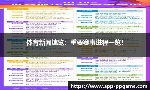 体育新闻速览：重要赛事进程一览！